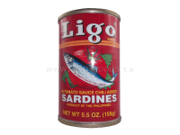 Sardinen in scharfer Tomatensoße – LIGO 155g