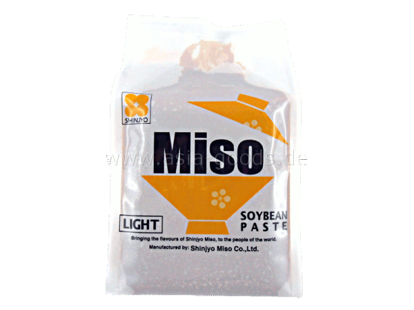 Shiro Miso – helle Sojabohnenpaste – SHINJYO 500g