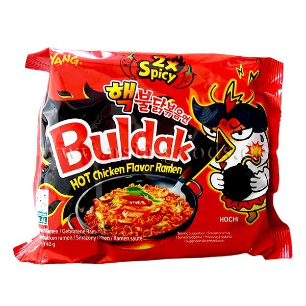 Instant Bratnudeln Buldak Hot Chicken 2x spicy - SAMYANG 140g