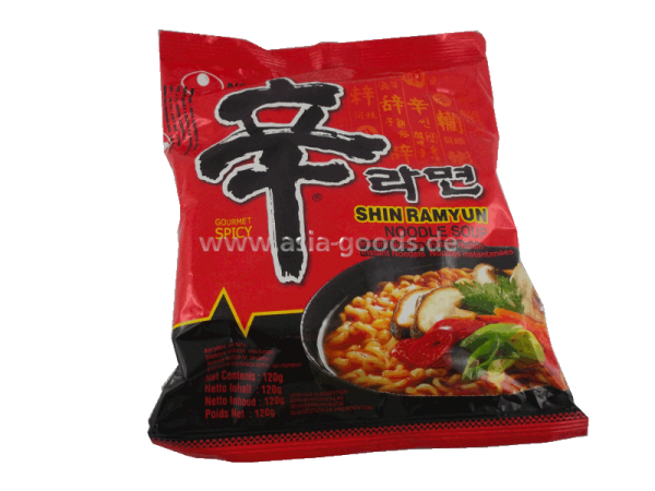 MHD - Shin Ramyun Instant Nudelsuppe -  NONGSHIM 120g