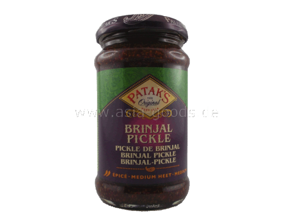 Brinjal-Auberginen-Pickle – PATAK´S 312g