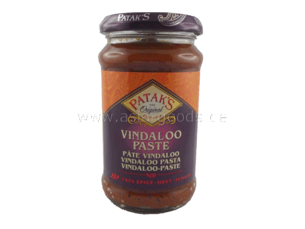 Vindaloo-Currypaste scharf – PATAK´S 283g